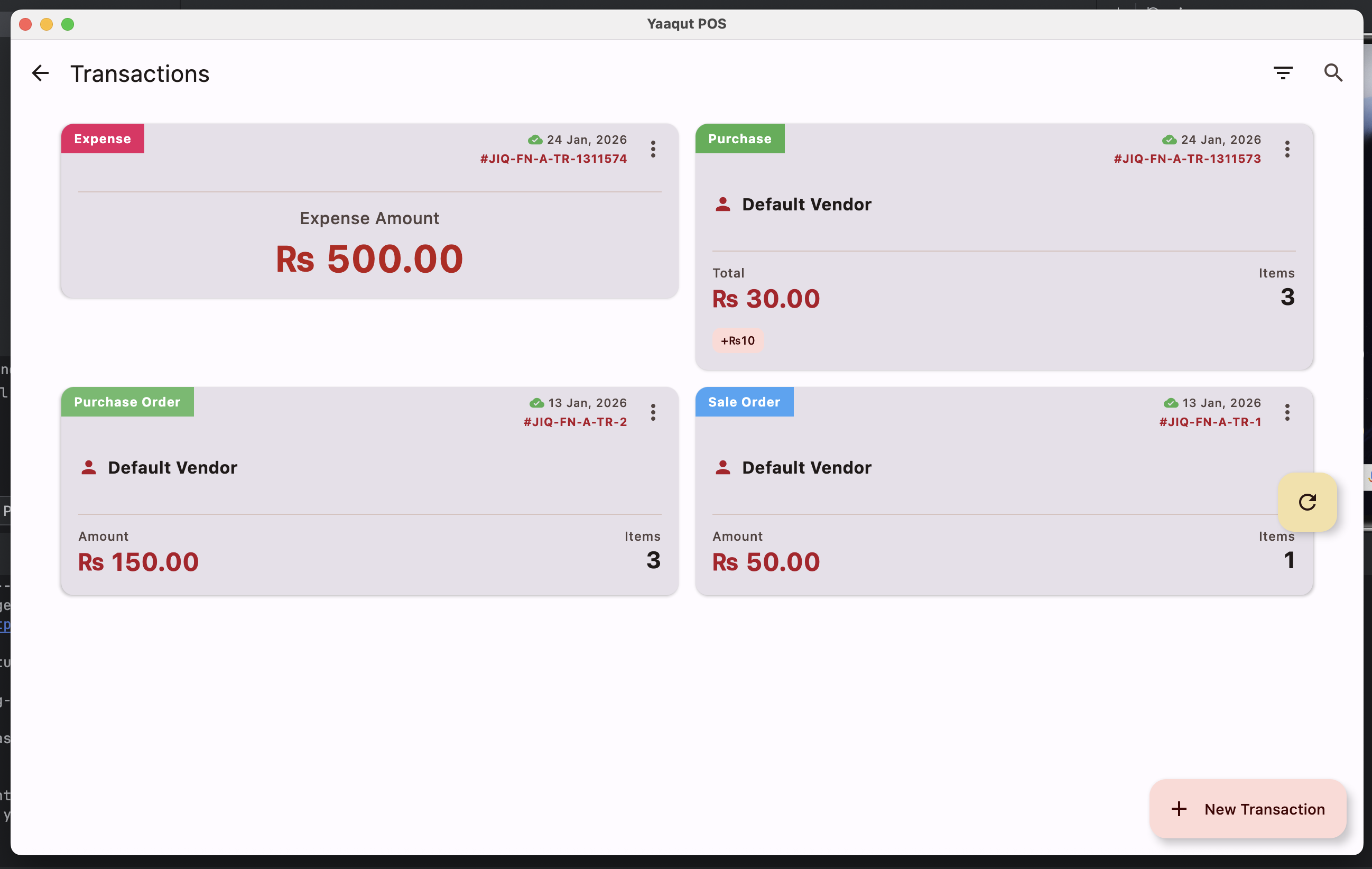 Yaaqut POS Desktop Screenshot 6
